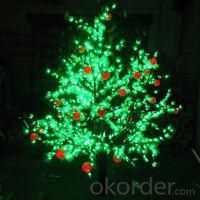 LED Fruit Tree String Christmas Festival Light Green Leaves+ Apple 75W CM-SLF-1248La System 1