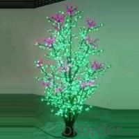 LED Clove Tree String Christmas Festival Light Green Leaves+ Pink/Purple Flowers 87W CM-SL-1140L System 1