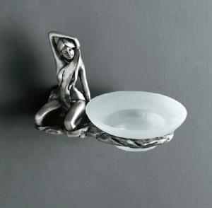 Artistic Bath Accessories Can Be Collection Silver Soap Dish Holder