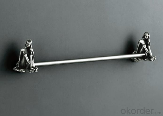 Artistic Bath Accessories Can Be Collection Silver Towel Bar System 1