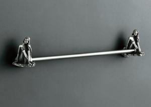 Artistic Bath Accessories Can Be Collection Silver Towel Bar System 1