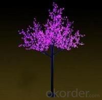 LED Tree Light Peach Flower String Christmas Festival Decorative Light Blue/Green/White 139W CM-SLP-2304L2 System 1