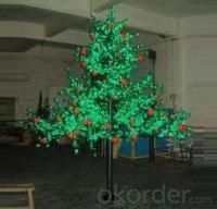 LED Fruit Tree String Christmas Festival Light Green Leaves+ Apple 157W CM-SLF-2604La System 1