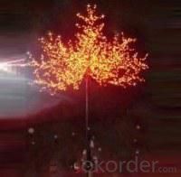 LED Tree Light Peach Flower String Christmas Festival Decorative Light Blue/Green/White 312W CM-SLP-5184L2 System 1