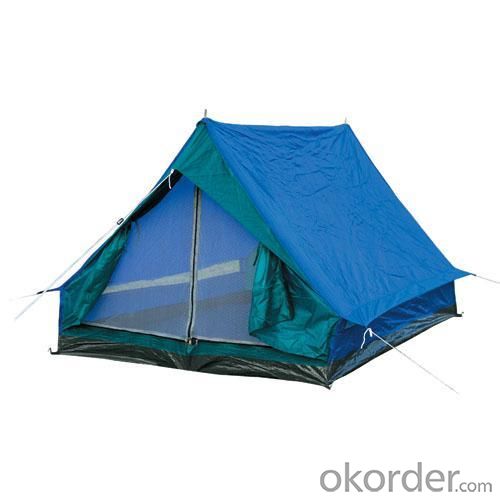 High Quality Outdoor Product 170T Polyester House Shape Camping Tent System 1