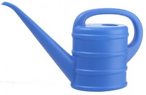 High Quality Outdoor Product PE Blue Simple Watering Can L