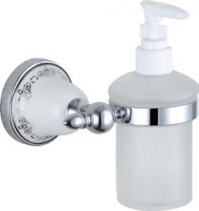 Luxury Bath Accessories Classical With Ceramic Soap Dispenser System 1