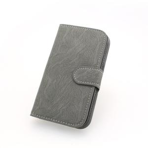 2014 New Wallet Pouch PU Leather Stand Case Cover for Samsung Galaxy S4 (I9500) Gray System 1