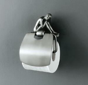 Artistic Bath Accessories Can Be Collection Silver Roll Holder System 1