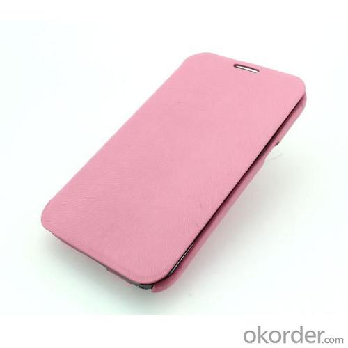 Wallet Pouch Luxury PU Leather Case Cover for Samsung Galaxy Note 2/3 Pink System 1