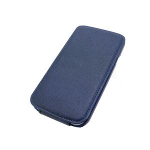Luxury PU Leather Case Cover for Samsung Galaxy S4 (I9500) Flip Style Blue System 1