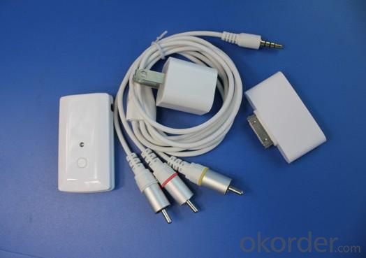 Apple Wireless Video Cable iPhone IPAD iPhone3G/3GS iPod touch iPod classic iPod nano System 1