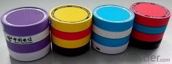 Bluetooth Speaker ABS Steel Printing 3W iHB08T System 1