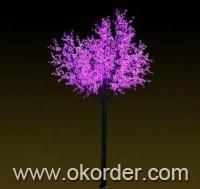 LED Tree Light Peach Flower String Christmas Festival Decorative Light Pink/Purple/RGB 415W CM-SLP-6912L3 System 1