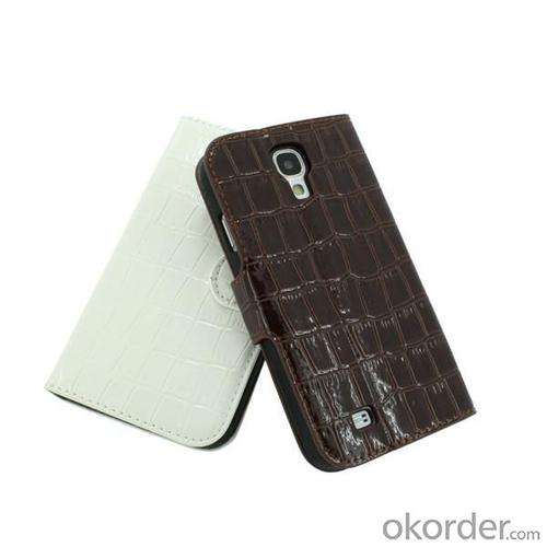 For Samsung Galaxy S4 (I9500) Stand Case Cover Wallet Pouch Luxury PU Leather White System 1