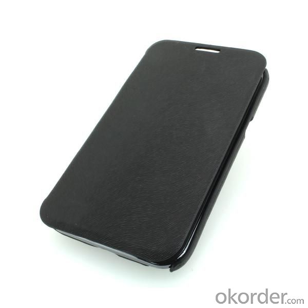 Wallet Pouch Luxury PU Leather Case Cover for Samsung Galaxy Note 2/3 Black