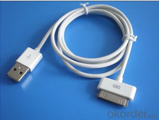 Apple High Quality Square USB Data Cable iPhone 4  iPhone3G/4GS iPod touch iPod classic iPod nano System 1