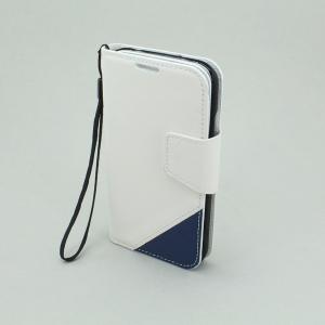 Wallet Pouch Luxury PU Leather Stand Book Style Case Cover for Samsung Galaxy S4 (I9500) White