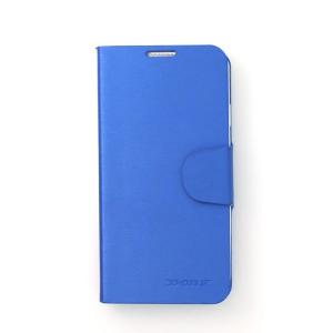Hot sale Luxury PU Leather Case Cover for Samsung Galaxy S4 (I9500) Blue