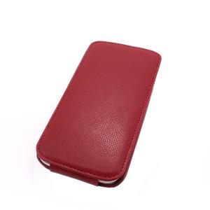 Luxury PU Leather Case Cover for Samsung Galaxy S4 (I9500) Flip Style Red