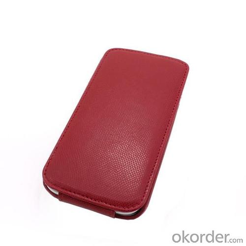Luxury PU Leather Case Cover for Samsung Galaxy S4 (I9500) Flip Style Red System 1
