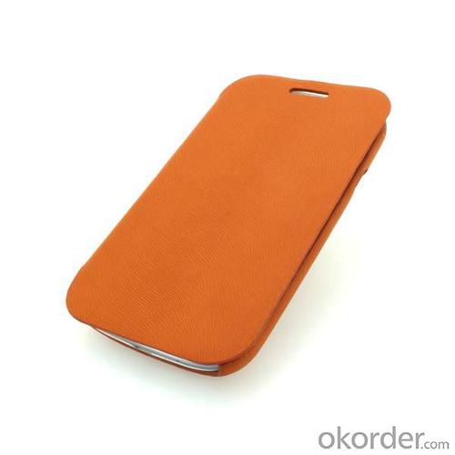 Wallet Pouch Luxury PU Leather Case Cover for Samsung Galaxy S3 (I9300) Orange System 1