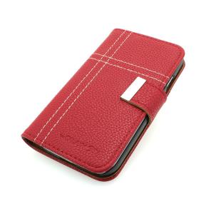 Hiht Quality For Samsung Galaxy S4 (I9500) Wallet Pouch PU Leather Stand Case Cover Red