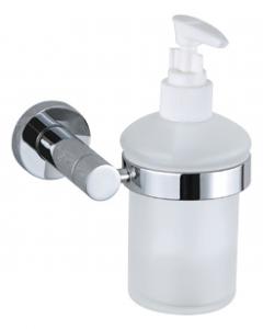 Luxury Bath Accessories Modern Chrome-plated Soap Dispenser System 1