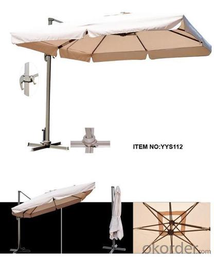 Hot Selling Outdoor Market Umbrella  360°Rotatable Patio Umbrellas System 1