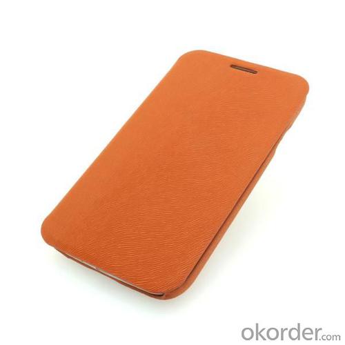 For Samsung Galaxy S4 (I9500) Wallet Pouch Luxury PU Leather Case Cover Orange System 1