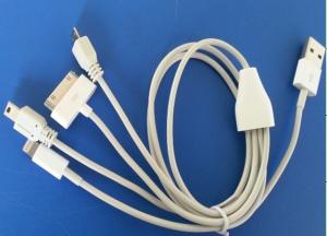 4 in 1 Chager Cable USB USB TO IPHONE4 /IPHONE5 / MICRO USB/MINI USB System 1
