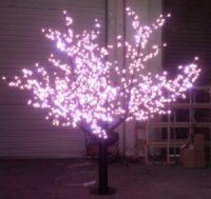 LED Tree Light Peach Flower String Christmas Festival Decorative Light Pink/Purple/RGB 52W CM-SLP-864L3