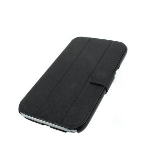 Luxury PU Leather Stand Case Cover for Samsung Galaxy Note 2/3 Black System 1