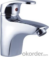 Single Handle Bathroom Faucet Contemporary Basin Mixer System 1