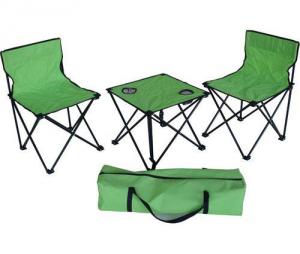 Hot Selling Beach Chair Simple Green Folding Armchair Set
