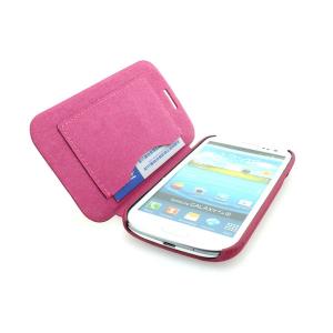 Rose Wallet Pouch Case For Samsung Galaxy S3 (I9300) Luxury PU Leather Cover
