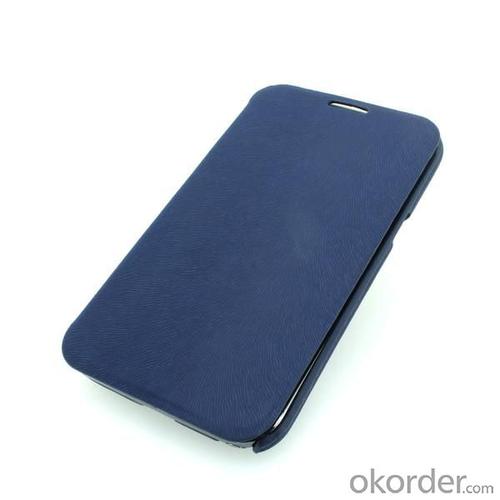 Wallet Pouch Luxury PU Leather Case Cover for Samsung Galaxy Note 2/3 Dark Blue System 1