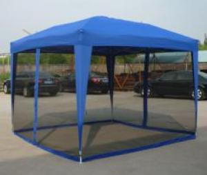Hot Selling Outdoor Market Umbrella Blue Full Iron Folding Tent System 1