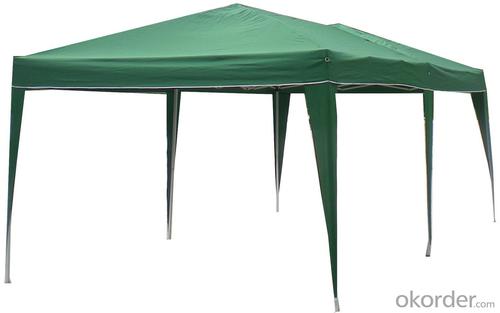 Hot Selling Outdoor Market Umbrella Full Iron Folding Dark Green Tent System 1