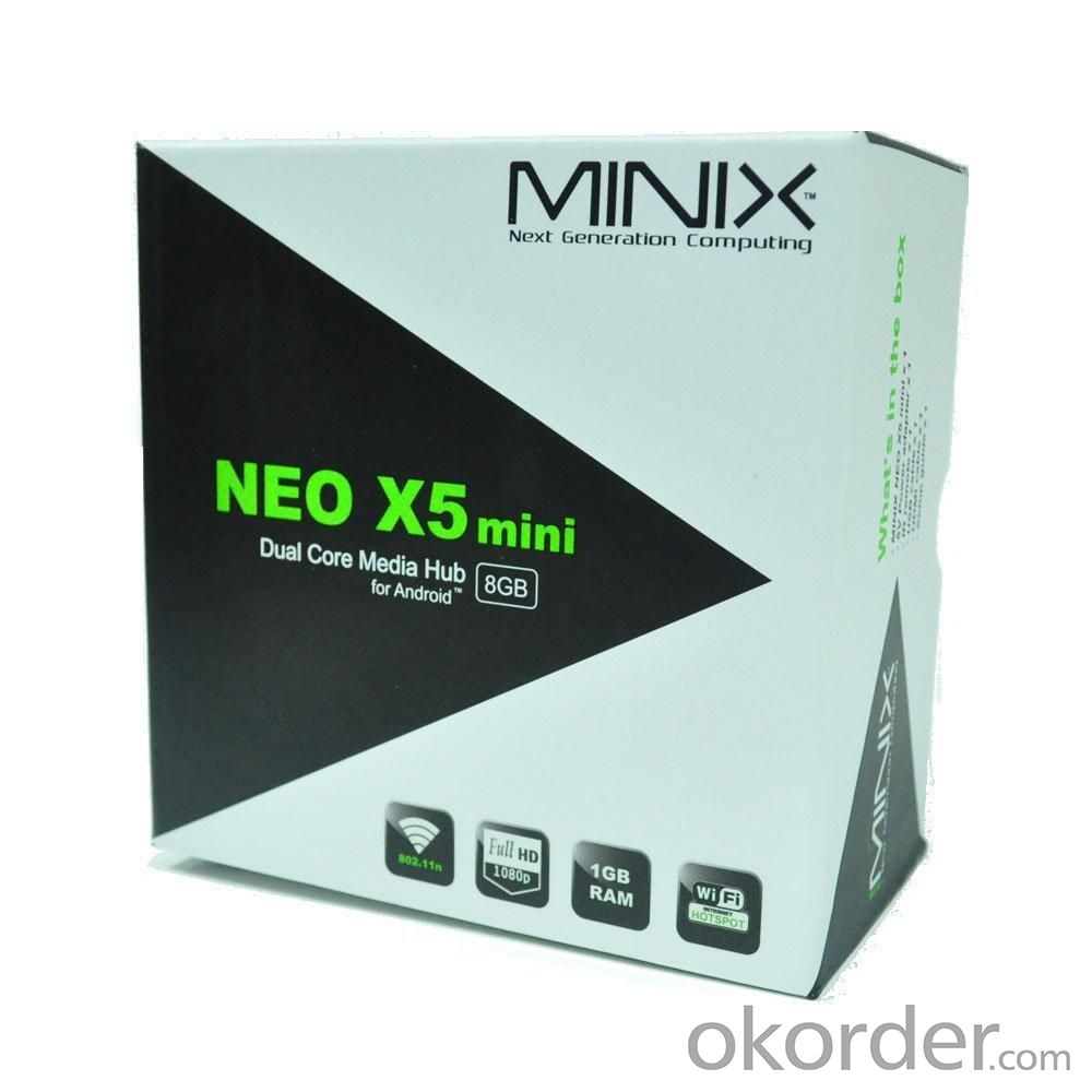 Minix Neo X5 Mini Smart TV Box Streaming Client 1GB DDR 8GB FLASH 
