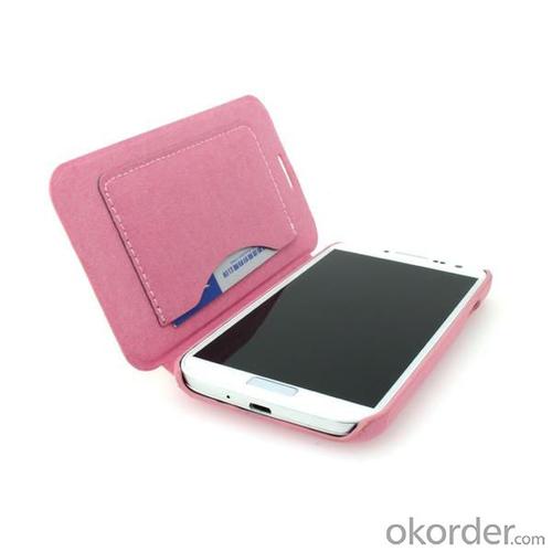 For Samsung Galaxy S4 (I9500) Wallet Pouch Luxury PU Leather Case Cover Pink System 1