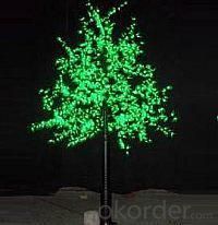 LED Artifical Maple Leaf Tree Lights Flower String Christmas Festival Decorative Light Pink/Purple/RGB 78W CM-SLGFZ-1296L3 System 1