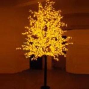 LED Artifical Maple Leaf Tree Lights Flower String Christmas Festival Decorative Light Red/Yellow 187W CM-SLGFZ-3112L1