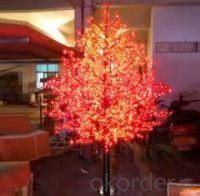 LED Artifical Maple Leaf Tree Lights Flower String Christmas Festival Decorative Light Blue/Green/White 125W CM-SLGFZ-2076L2 System 1