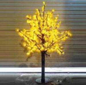 LED Artifical Maple Leaf Tree Lights Flower String Christmas Festival Decorative Light Red/Yellow 39W CM-SLGFZ-636L1