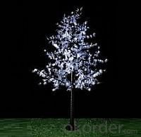 LED Artifical Maple Leaf Tree Lights Flower String Christmas Festival Decorative Light Blue/Green/White 90W CM-SLGFZ-1500L2 System 1