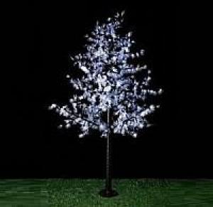 LED Artifical Maple Leaf Tree Lights Flower String Christmas Festival Decorative Light Blue/Green/White 90W CM-SLGFZ-1500L2 System 1