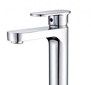 New Fashion Single Handle Bathroom Faucet Bathroom Centerset Faucet Basin Mixer System 1