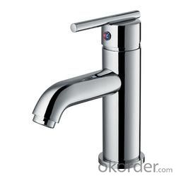 New Fashion Single Handle Bathroom Faucet Contemporary Basin Mixer System 1