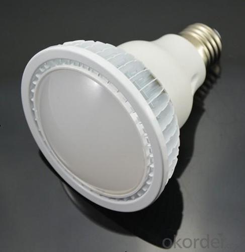 Dimmable LED PAR 30 Light Finned Radiator 6W E-Type Spot Light E27 Base SMD LED Chip 85-265V System 1